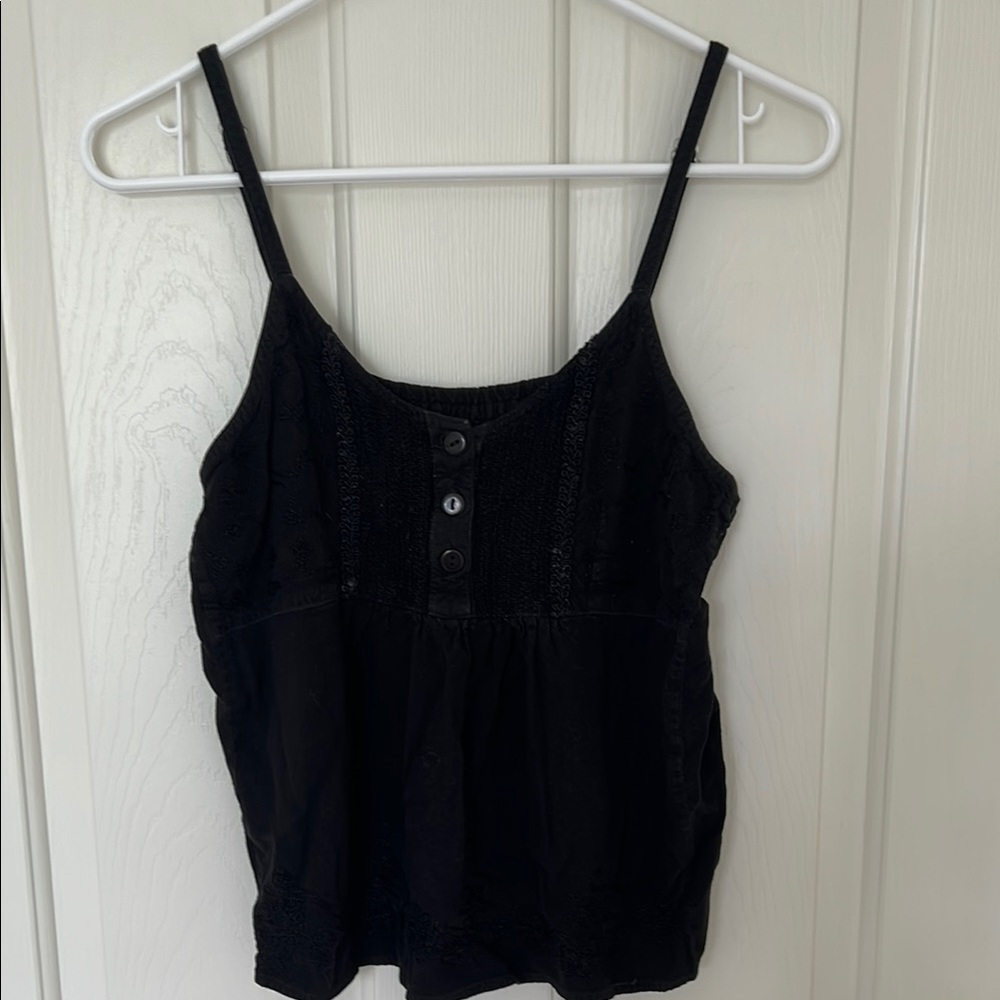 Black Sleeveless Top